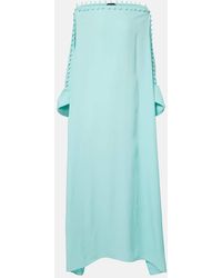 ‎Taller Marmo - Kaftan Mila Aus Crepe-Cady - Lyst