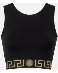 Versace - Sleeveless Tops - Lyst