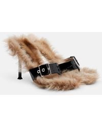 Christen - Helix 95 Croc-Effect Leather Thong Sandals - Lyst