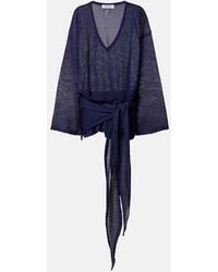 The Attico - Open-Knit Minidress - Lyst