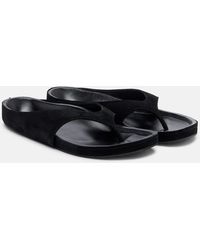 Jude - Yaga Suede And Leather Sandals - Lyst