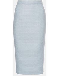 Roland Mouret - Boucle Midi Skirt - Lyst