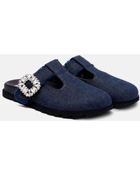 Roger Vivier - Mules Slidy Viv' - Lyst