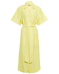 Lee Mathews - Abito Chemisier Sparrow Con Cintura - Lyst