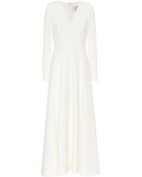 carolina herrera white gown