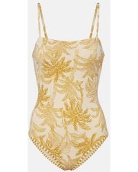 Eres - Tropical Printed Swimsuit - Lyst