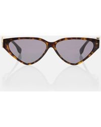 Fendi - Ff Diamonds Cat-Eye Sunglasses - Lyst
