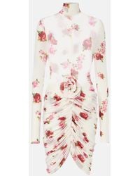 Magda Butrym - Minikleid Aus Jersey - Lyst
