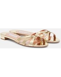 Aquazzura - Tati Slides - Lyst