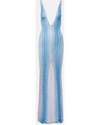 Missoni - Zigzag Ombre Lame Maxi Dress - Lyst