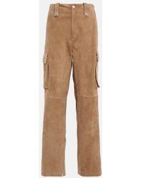 Magda Butrym - Suede Cargo Pants - Lyst