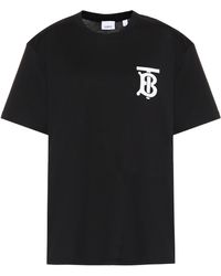 Burberry Tb Logo T-shirt - Black