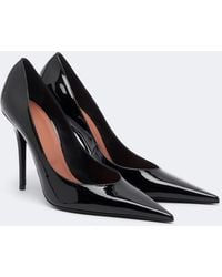 AMINA MUADDI - Anok Patent Leather Pumps - Lyst