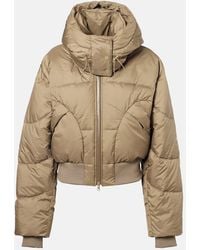 adidas By Stella McCartney - Hooded Cropped Jacket - Lyst