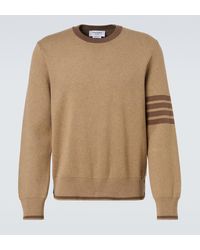 Thom Browne - Pullover 4-Bar Aus Baumwolle - Lyst