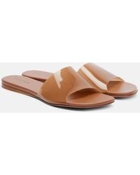 AMINA MUADDI - Bianca Glass 95 Mules - Lyst