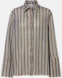 Oséree - Lumiere Striped Shirt - Lyst