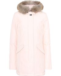 Woolrich Parka à fourrure Artic - Rose