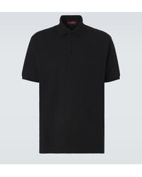 Gucci - Horsebit Cotton-Blend Pique Polo Shirt - Lyst
