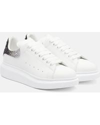 McQueen - Sneakers Oversized Aus Leder - Lyst