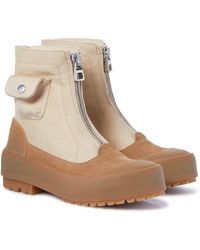 JW Anderson - Ankle Boots Duck aus Canvas - Lyst