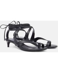 KHAITE - Sandalen Aimee 35 Aus Leder - Lyst