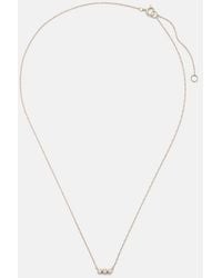 STONE AND STRAND - 10Kt Necklace With Diamonds - Lyst
