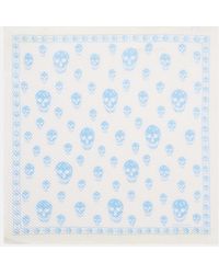 McQueen - Foulard Skull - Lyst