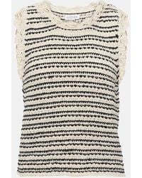 Velvet - Top Sophie Aus Einem Baumwollgemisch - Lyst