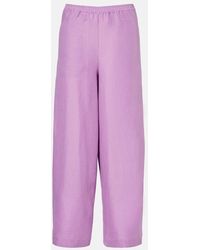 Eres - Pantalones Anchos Select De Lino - Lyst