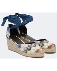 Missoni - Eva Lame Espadrille Wedges - Lyst