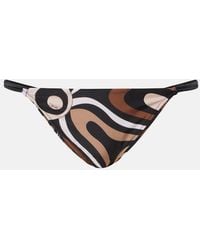 PUCCI - Marmo Bikini Bottoms - Lyst