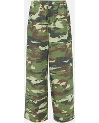 Acne Studios - Fega Camouflage Jersey Sweatpants - Lyst