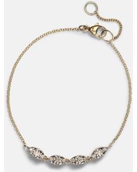STONE AND STRAND - Muse 10Kt Bracelet With Diamonds - Lyst