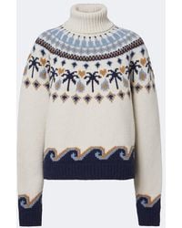 Alanui - Sweet Winter Virgin Wool Turtleneck Sweater - Lyst