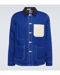Junya Watanabe - X Roy Lichtenstein Linen And Cotton Jacket - Lyst