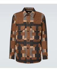 RRL - Sobrecamisa En Mezcla De Lana Y Algodon - Lyst