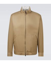 Canali - Technical Bomber Jacket - Lyst