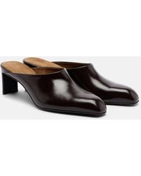 KHAITE - Colt Leather Mules - Lyst