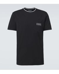 Dolce & Gabbana - T-Shirt Aus Baumwoll-Jersey - Lyst