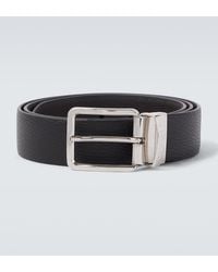 Canali - Leather Belt - Lyst