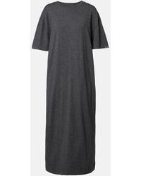 Extreme Cashmere - N°321 Kris Cotton And Cashmere Maxi Dress - Lyst