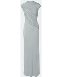 TOVE - Saffron Draped Jersey Maxi Dress - Lyst