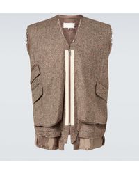 Maison Margiela - Wool Gilet - Lyst