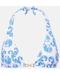 Melissa Odabash - Bahamas Printed Bikini Top - Lyst
