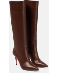 Gianvito Rossi - Hansen 85 Knee-high Leather Boots - Lyst
