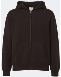 Allude - Knitted Wool And Cashmere Zip-Up Hoodie - Lyst