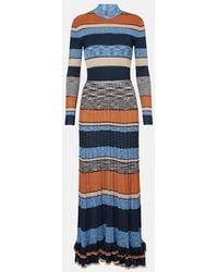 Ulla Johnson - Abito Lungo Evangeline Con Lame - Lyst