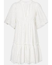 Poupette - Minikleid Cruz Aus Baumwolle - Lyst