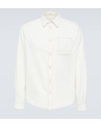 Loewe - Anagram Denim Shirt - Lyst